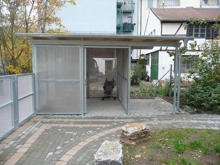 Geraeteschuppen Kindergarten Nuernberg